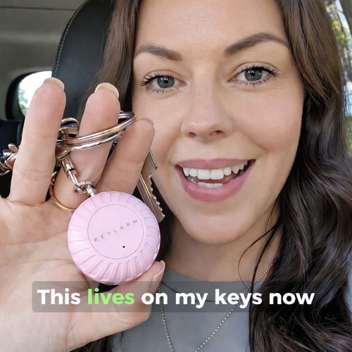 KEYLARM Personal Safety Alarm and Light